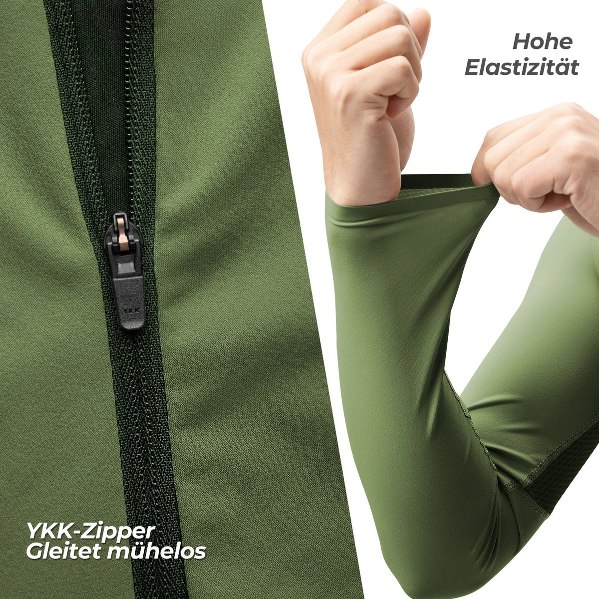 ROCKBROS Maillot de Cyclisme Manches Longues Homme, Respirant et Séchage Rapide, Élastique