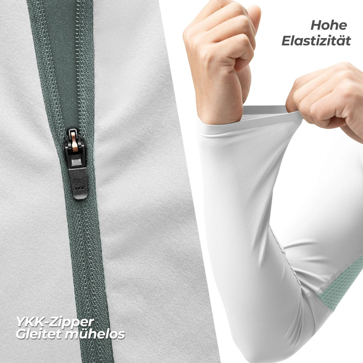 ROCKBROS Maillot de Cyclisme Manches Longues Homme, Respirant et Séchage Rapide, Élastique