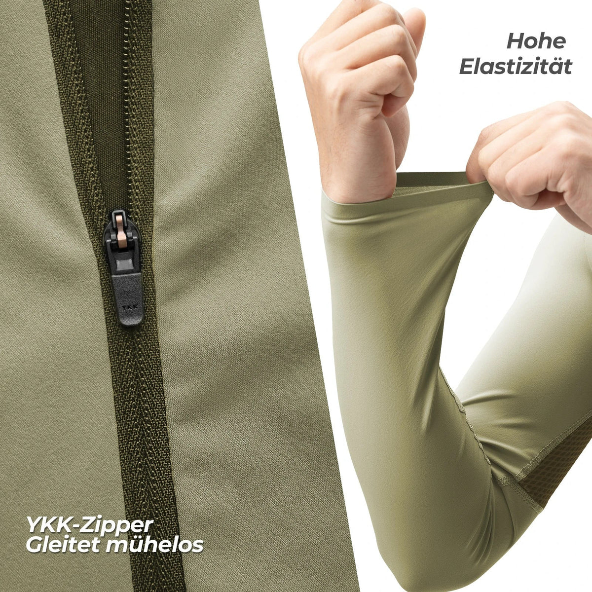 ROCKBROS Maillot de Cyclisme Manches Longues Homme, Respirant et Séchage Rapide, Élastique