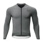 ROCKBROS Maillot de Cyclisme Manches Longues Homme, Respirant et Séchage Rapide, Élastique