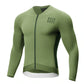 ROCKBROS Maillot de Cyclisme Manches Longues Homme, Respirant et Séchage Rapide, Élastique