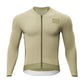 ROCKBROS Maillot de Cyclisme Manches Longues Homme, Respirant et Séchage Rapide, Élastique
