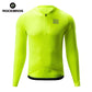 ROCKBROS Maillot de cyclisme manches longues avec fermeture éclair courte à l'avant - Modèle YDCX011