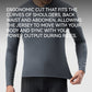 ROCKBROS Maillot de cyclisme manches longues avec fermeture éclair courte à l'avant - Modèle YDCX011