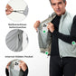 ROCKBROS Gilet de vélo Coupe-vent Léger Respirable À séchage rapide, Pliable Gilet de cyclisme