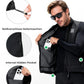 ROCKBROS Gilet de vélo Coupe-vent Léger Respirable À séchage rapide, Pliable Gilet de cyclisme