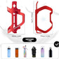 ROCKBROS Porte-bidon Vélo Porte-boisson Porte-bidon en alliage d'aluminium env. 40g