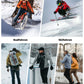 ROCKBROS Cagoule polaire Winter Respirant Balaclava Masque de ski