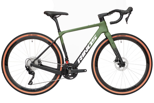 RINOS Vélo de gravel en carbone Sandman7.0 Shimano GRX820