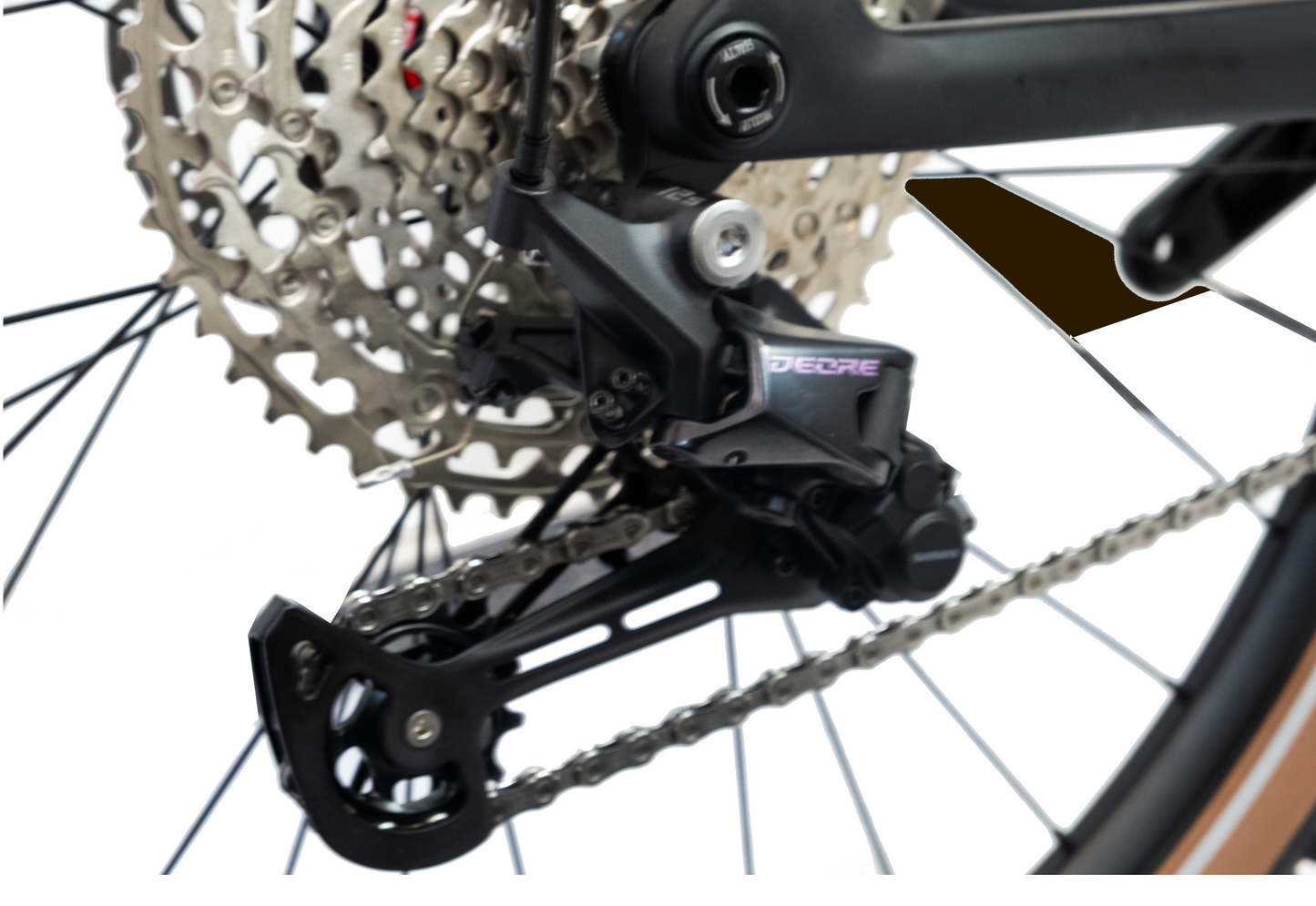 RINOS Gaia2X Carbon MTB Shimano Deore 12 speed 19 inch Hardtail Rockshox
