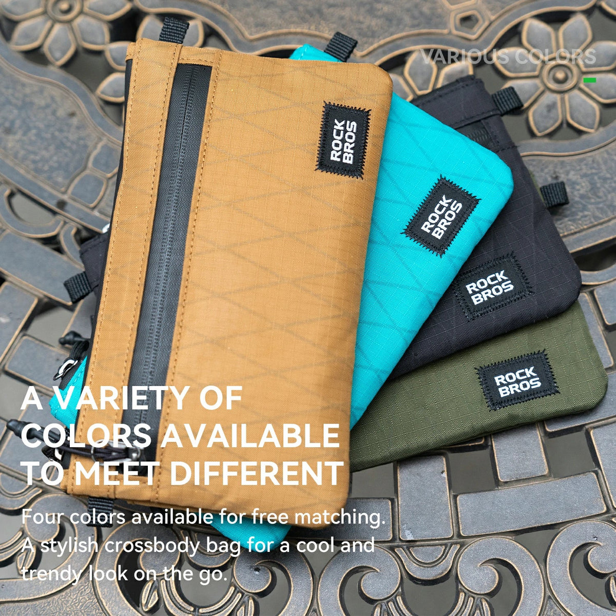 ROCKBROS Portefeuille Pochettes pour Carte de Crédit Clés