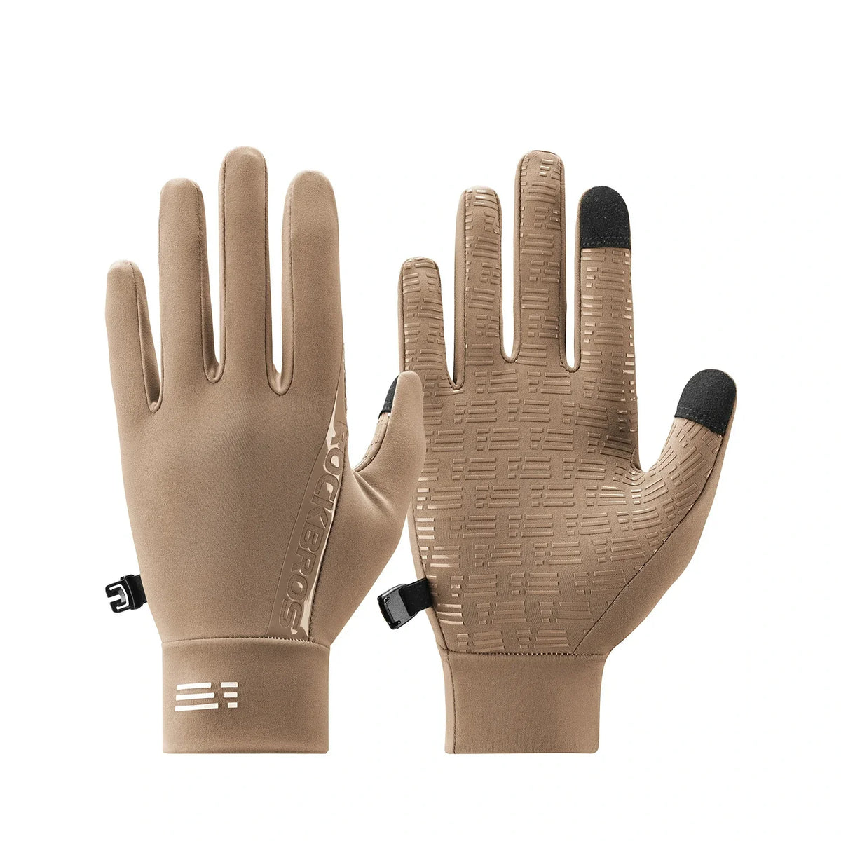 ROCKBROS Gants de vélo d'hiver en graphène de 5°C à 15°C