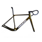 Ensemble cadre RINOS Gravel avec fourche tige de selle guidon fibre de carbone T800 couleur caméléon