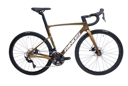 RINOS Vélo de route en carbone 700C Shimano SORA R3000 18 vitesses Odin1.0