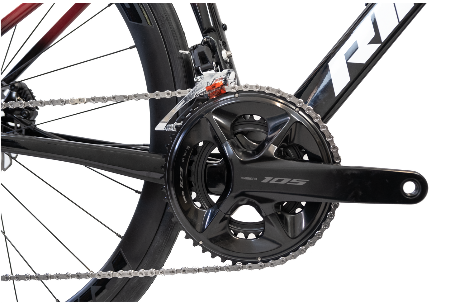 RINOS Vélo de route en carbone 700C Shimano 105 R7120 24 vitesses Odin4.0