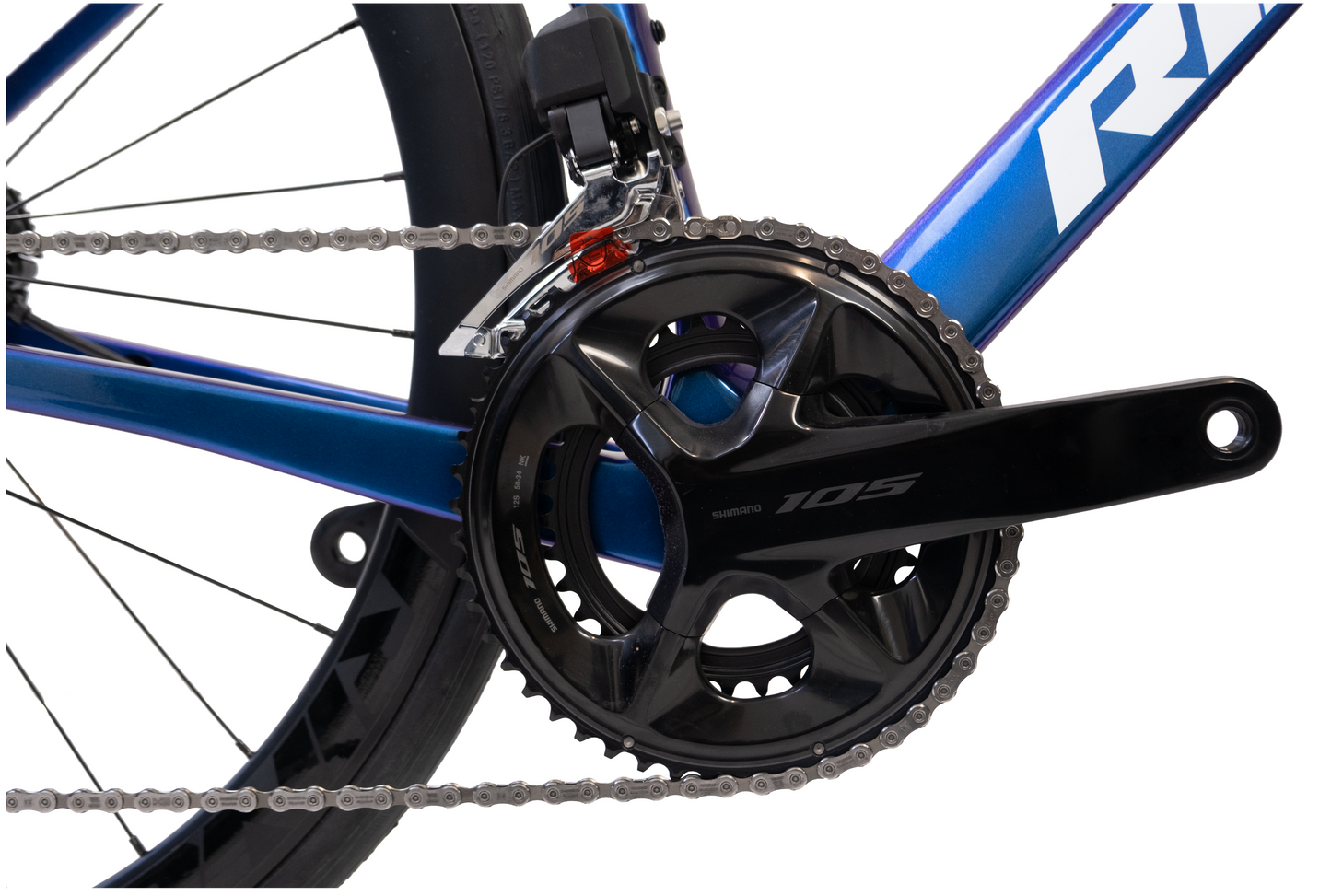 RINOS Vélo de route en carbone Odin 6.0 700C Shimano 105 Di2 R7150 24 vitesses