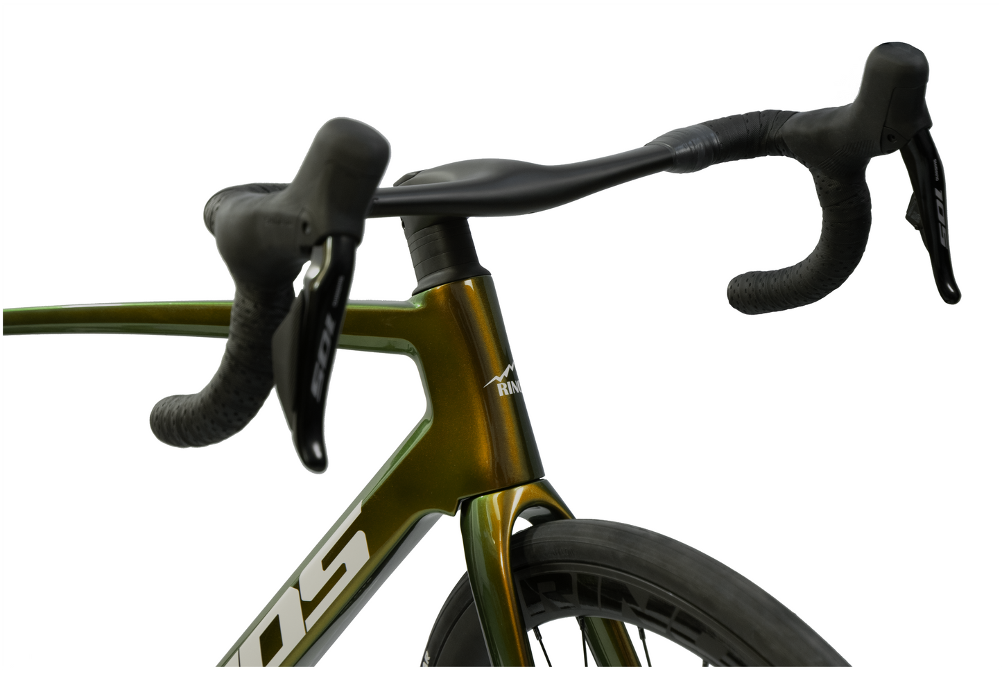 RINOS Vélo de route en carbone Odin 6.0 700C Shimano 105 Di2 R7150 24 vitesses