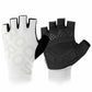 Gants de vélo mi-doigts ROCKBROS été élastiques et respirants, rembourrage antidérapant et amortissant