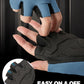 Gants de vélo mi-doigts ROCKBROS avec rembourrage PORON XRD