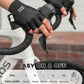 Gants de vélo mi-doigts ROCKBROS avec rembourrage PORON XRD
