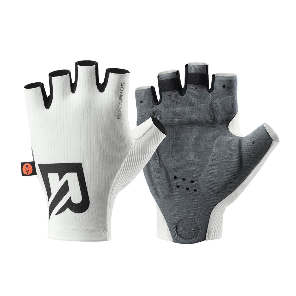 ROCKBROS Gants de vélo mi-doigts Elastic Interface®