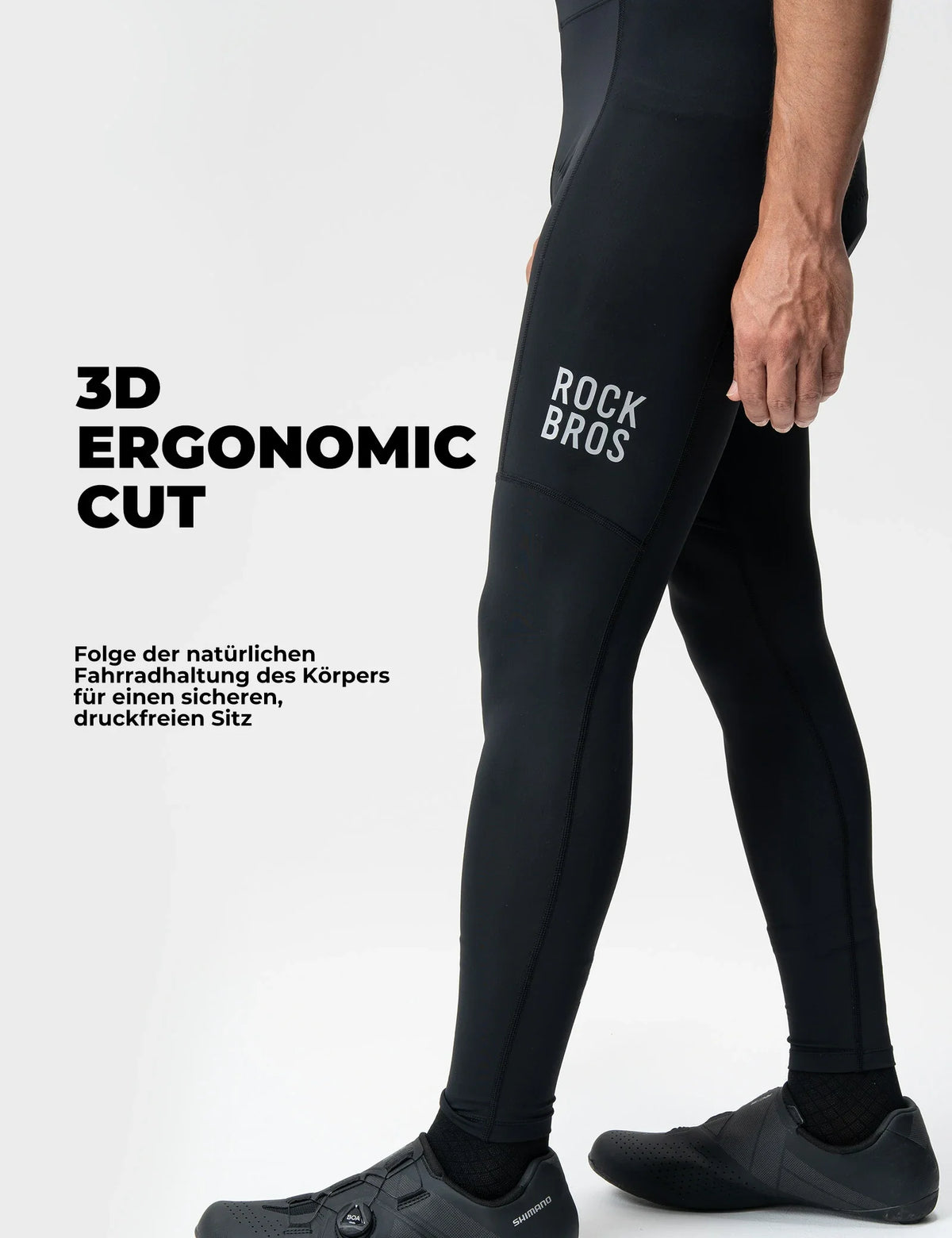 ROCKBROS Cuissard de cyclisme homme - Coupe ergonomique 3D, 6H+