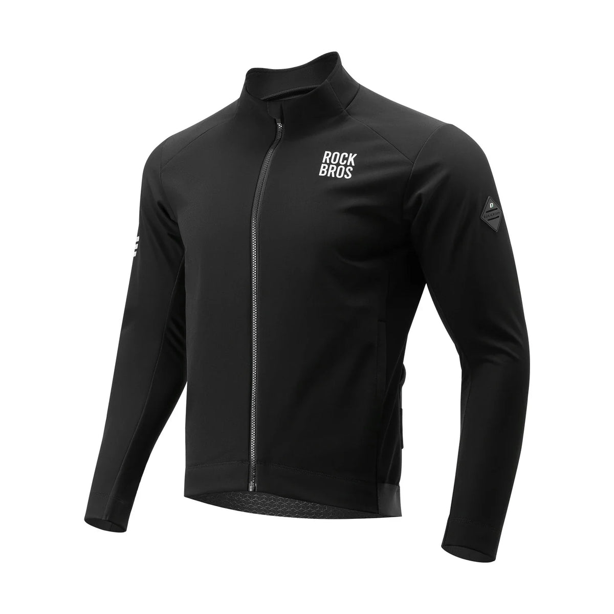 ROCKBROS Veste de cyclisme homme avec technologie 3 couches - Coupe-vent, Respirante, Réfléchissante