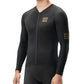 ROCKBROS Maillot de cyclisme manches longues respirant réfléchissant coupe 3D pour homme
