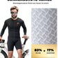 ROCKBROS Maillot de cyclisme manches longues respirant réfléchissant coupe 3D pour homme