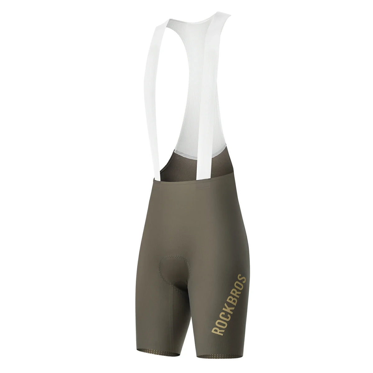 ROCKBROS Cuissard homme avec bretelles Rembourré, Cuissard court de vélo, Respirant à séchage rapide