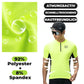 ROCKBROS Maillot de cyclisme homme à manches courtes, maillot de vélo respirant