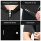 ROCKBROS Maillot de cyclisme homme manches courtes respirant à séchage rapide