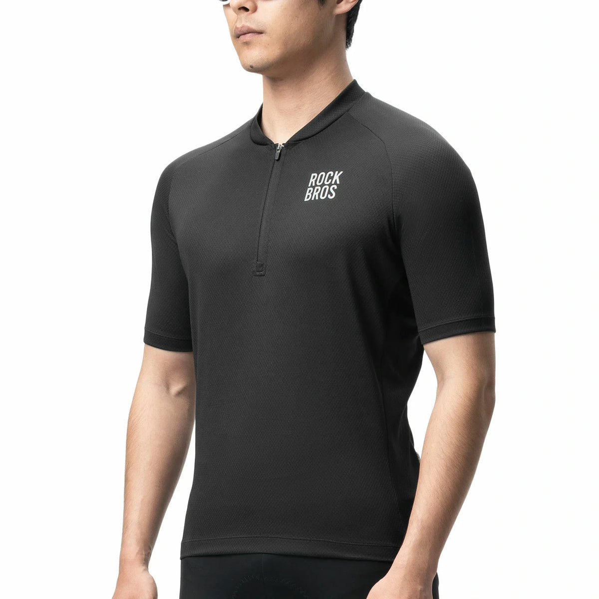 ROCKBROS Maillot de cyclisme homme manches courtes respirant à séchage rapide