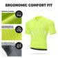 ROCKBROS Maillot de cyclisme homme manches courtes respirant à séchage rapide