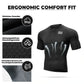 ROCKBROS Maillot de cyclisme homme manches courtes respirant à séchage rapide