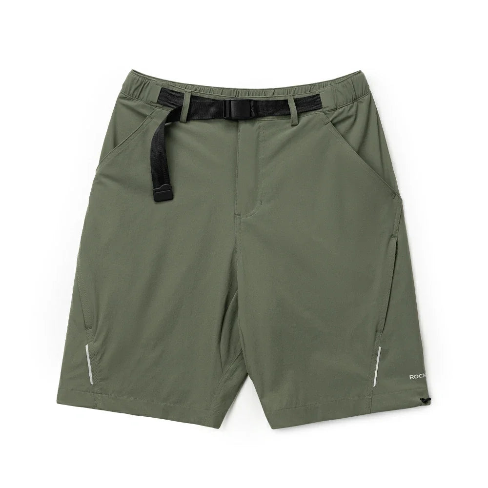 ROCKBROS Short d'été pour homme Vert Army