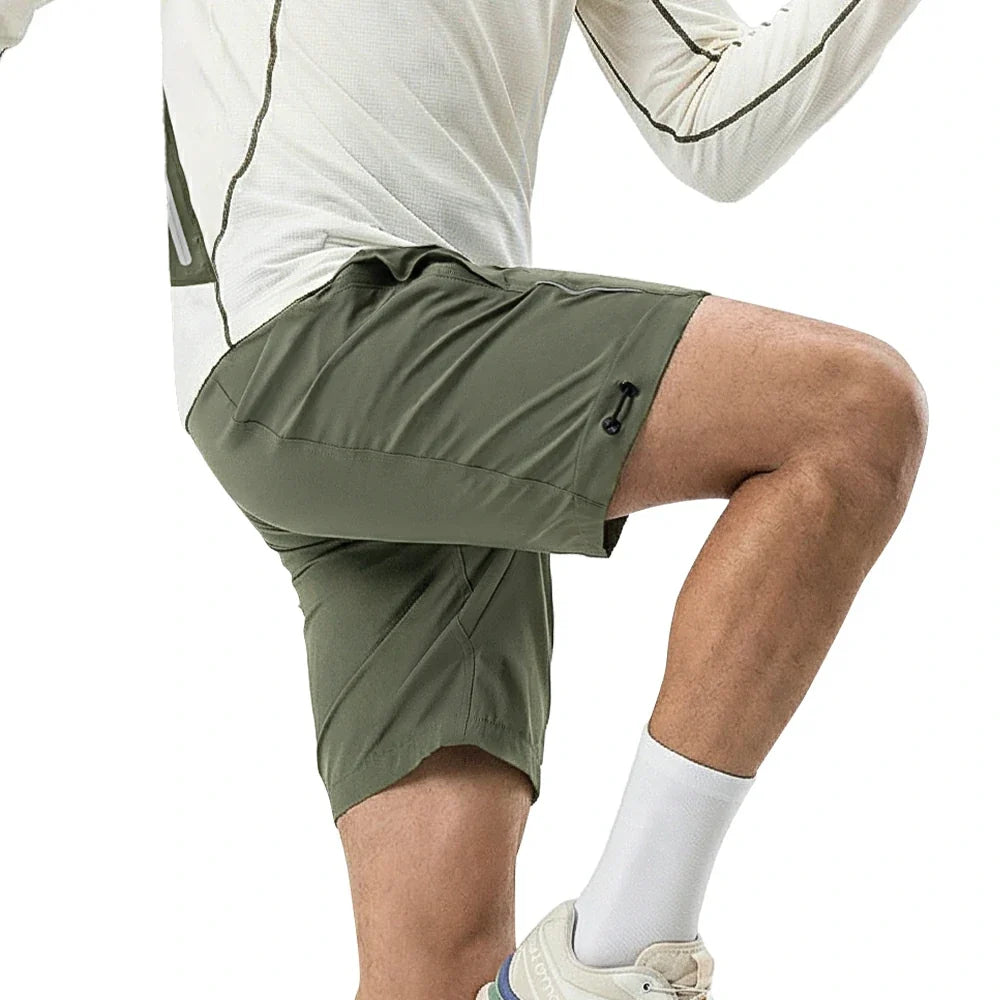 ROCKBROS Short d'été pour homme Vert Army