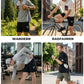 ROCKBROS Short de Sport Homme Cuissard de Vélo  - Ceinture Magnétique, Design 4 Poches