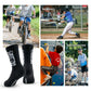 ROCKBROS Chaussettes de vélo pour enfants avec zones de compression antibactériennes 5A motif pattes de chat