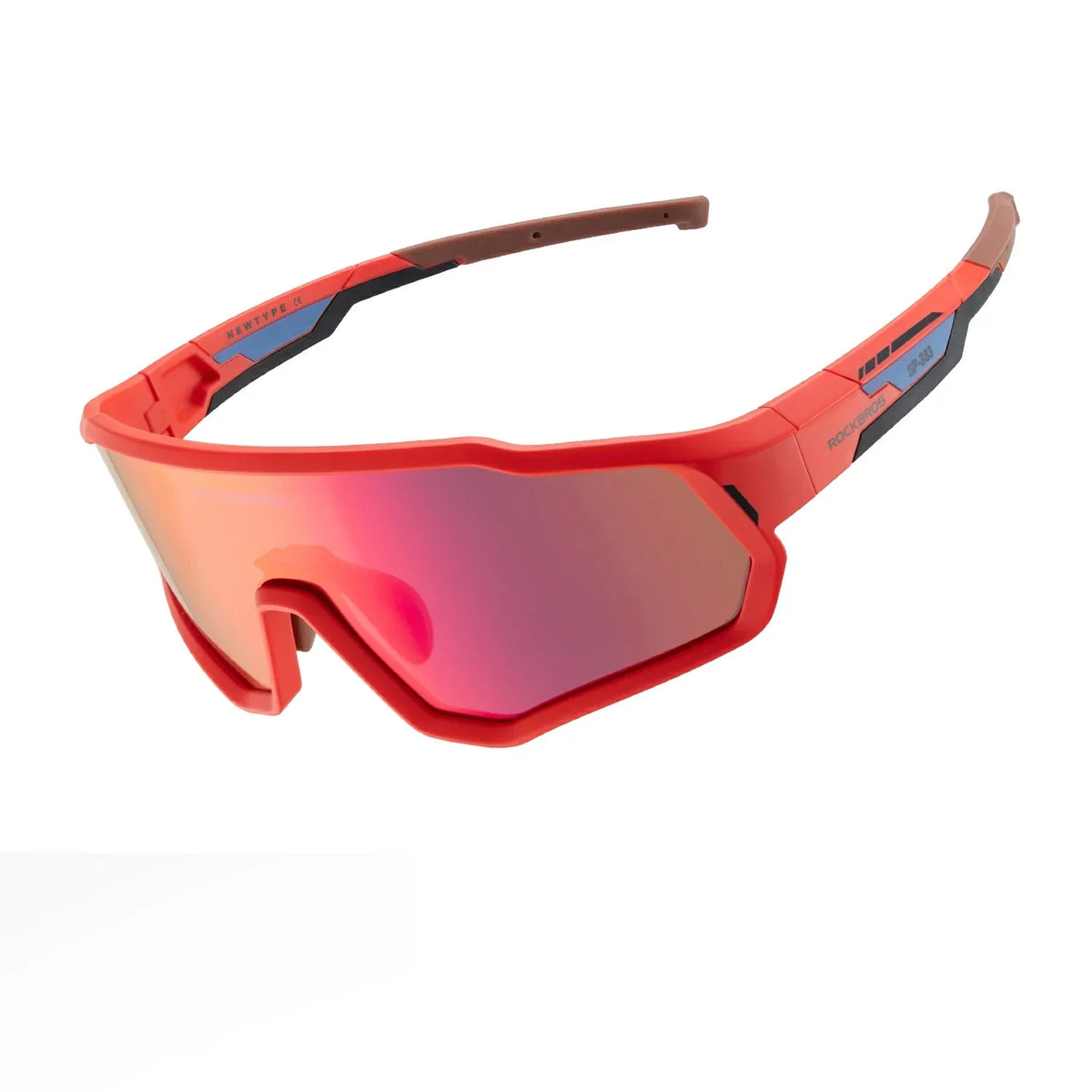 ROCKBROS Lunettes de soleil pour enfant vélo - Polarisées/Photochromiques avec protection UV400