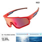 ROCKBROS Lunettes de soleil pour enfant vélo - Polarisées/Photochromiques avec protection UV400
