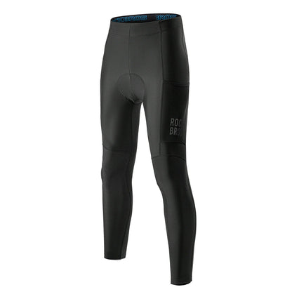 ROCKBROS Cuissard long de vélo pour homme Thermo Cycliste 3D rembourré