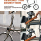ROCKBROS Poignée à dégagement rapide en cuir pour Brompton Sangle à boucle en cuir Accessoire vélo pliant