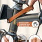 ROCKBROS Poignée à dégagement rapide en cuir pour Brompton Sangle à boucle en cuir Accessoire vélo pliant