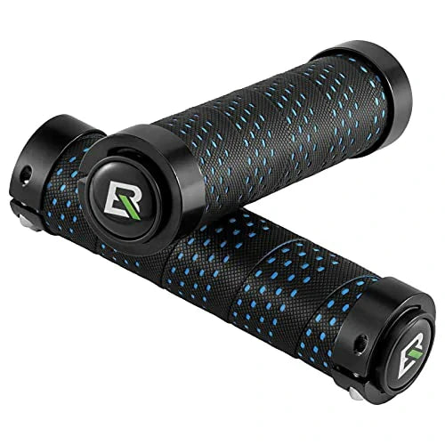 ROCKBROS Poignées de guidon antidérapantes poignées de vélo Lock-On Design poignées vélo