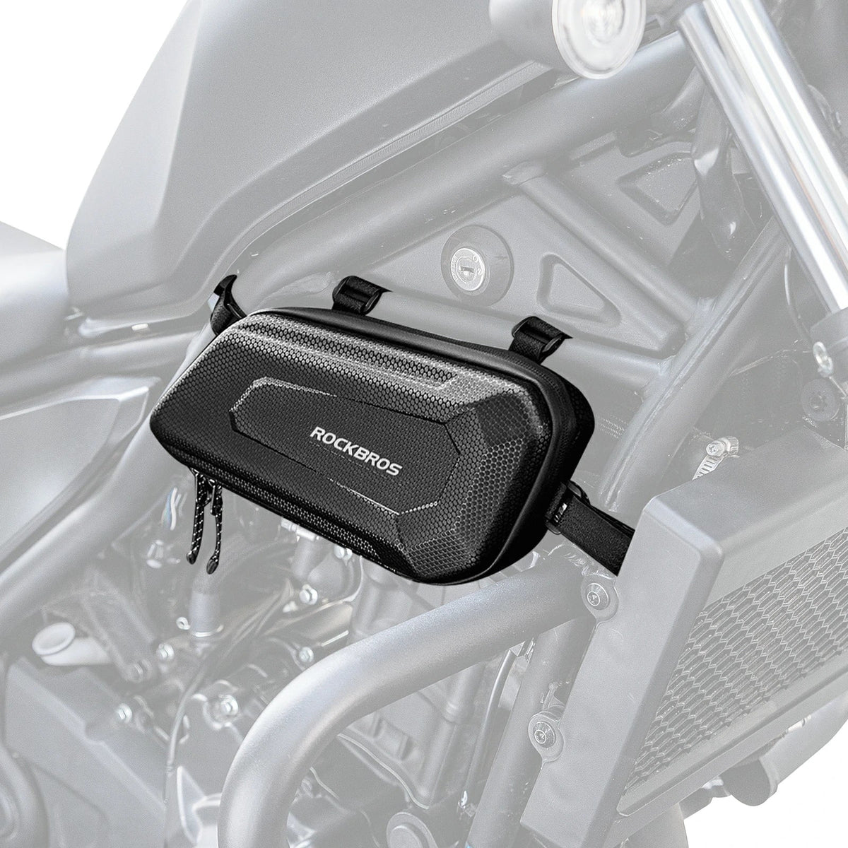 ROCKBROS Sacoche de moto déperlante, 1,5 Litre