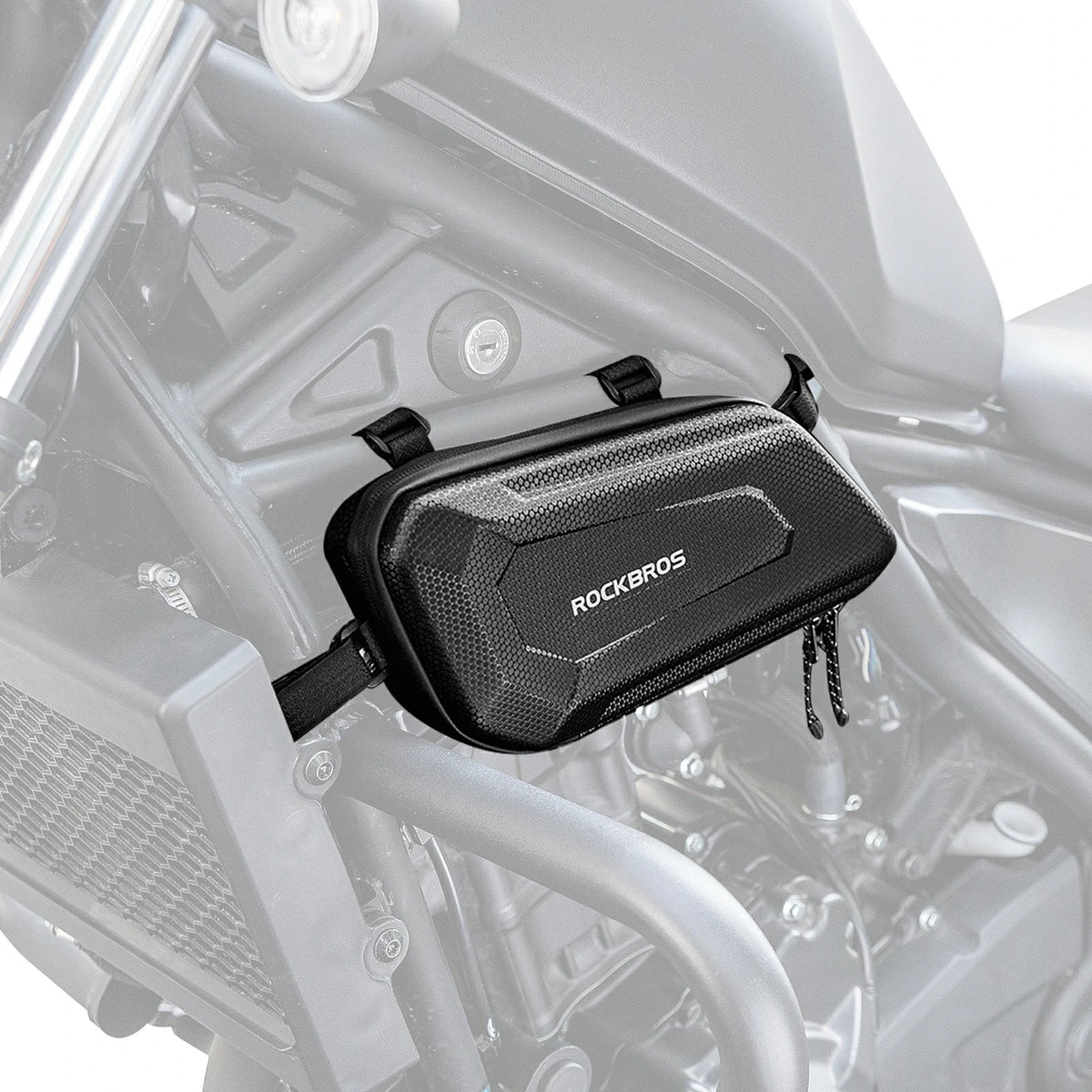 ROCKBROS Sacoche de moto déperlante, 1,5 Litre