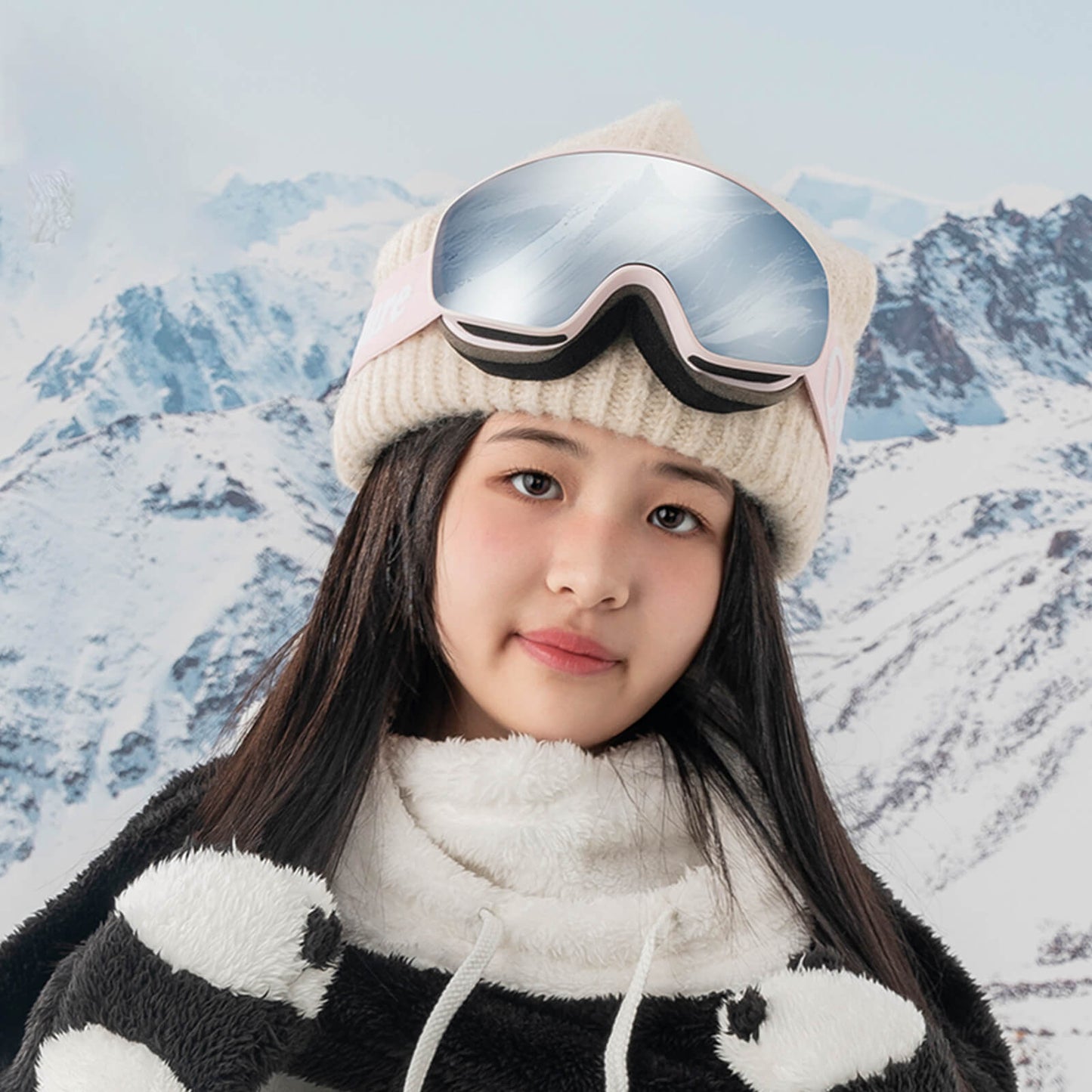 Masque de ski unisexe OTG antibuée Qunature