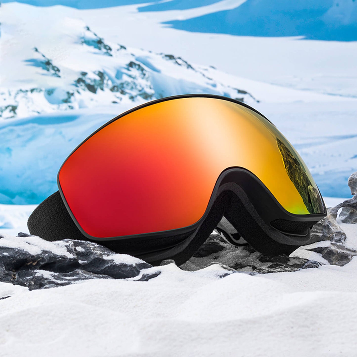 Masque de ski unisexe OTG antibuée Qunature