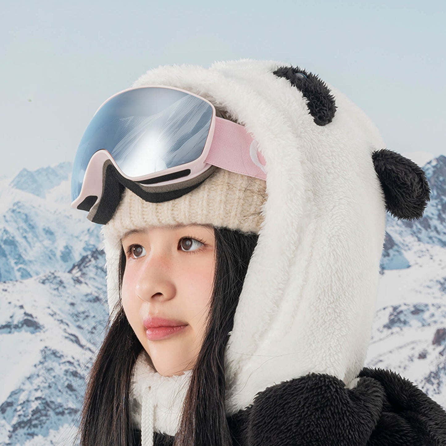 Masque de ski unisexe OTG antibuée Qunature